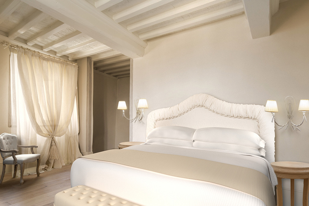 Detail of a Classic Room - Monastero di Cortona Hotel & Spa - Hotel Cortona Tuscany